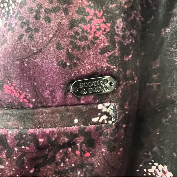 NWT Scotch & Soda Amsterdam 32x32 Winter Edition Velvet High Rise Flared Pants - Picture 12 of 15